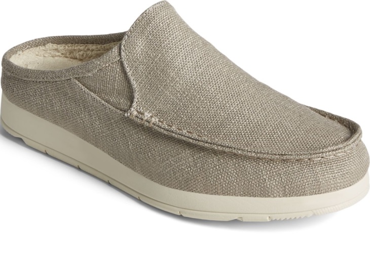 Sperry Moc-Sider Hemp Mule Taupe