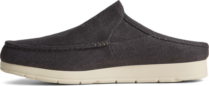 Sperry Moc-Sider Textile Mule Black