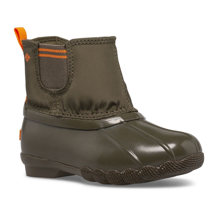 Sperry Saltwater Chelsea Jr Boot Olive