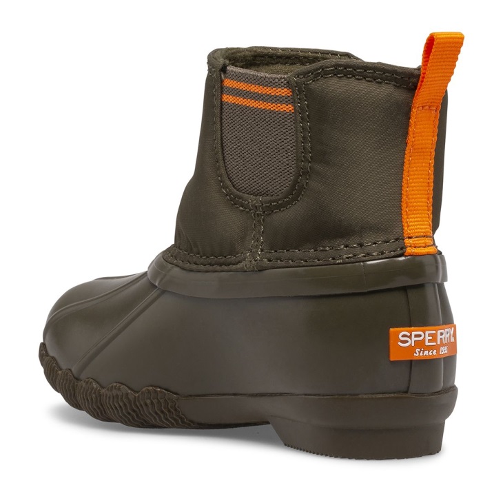 Sperry Saltwater Chelsea Jr Boot Olive