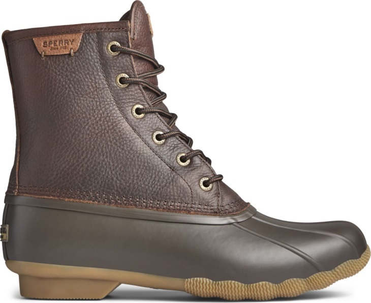 Sperry Saltwater Duck Boot Brown Coffee