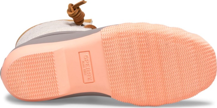 Sperry Saltwater Duck Boot Linen Rose