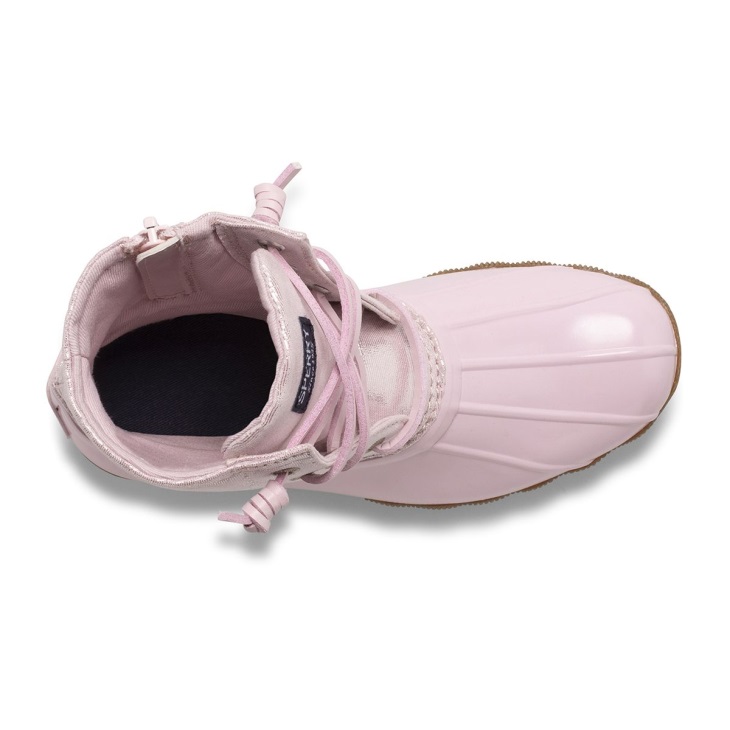 Sperry Saltwater Metallic Duck Boot Blush