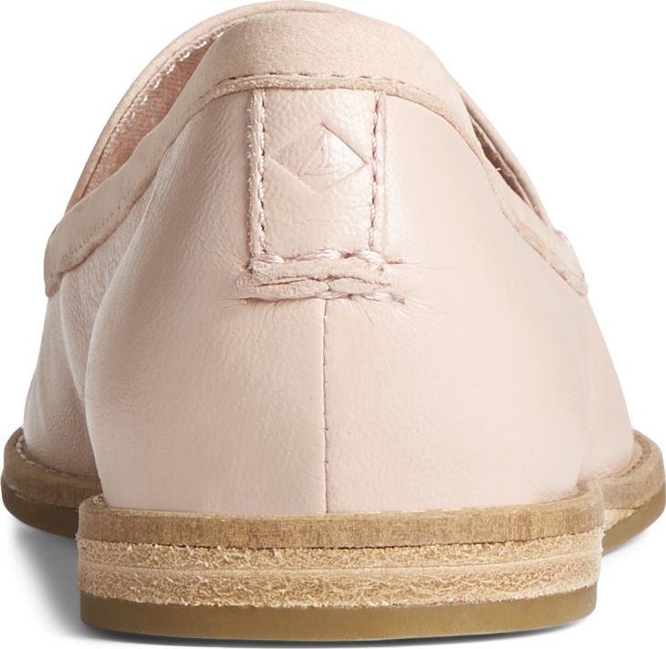 Sperry Saybrook Tonal Leather Slip On Loafer Rose