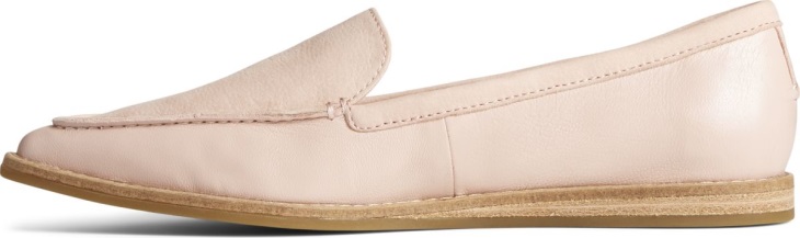 Sperry Saybrook Tonal Leather Slip On Loafer Rose