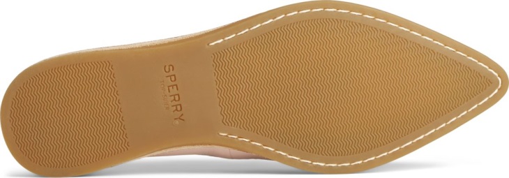 Sperry Saybrook Tonal Leather Slip On Loafer Rose