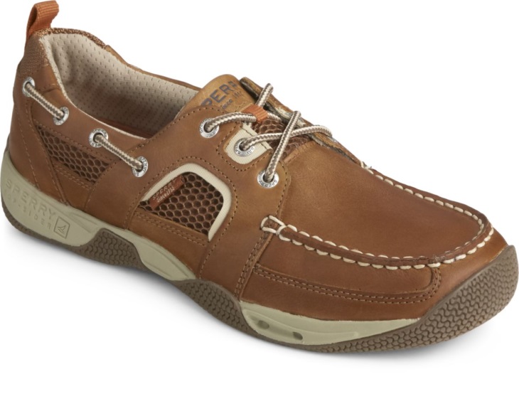 Sperry Sea Kite Sport Moc Boat Shoe Dark Tan