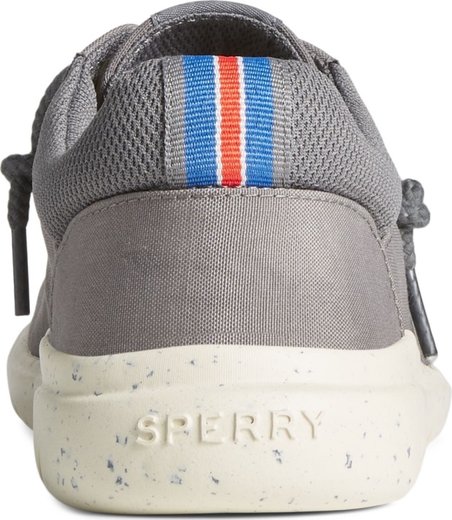 Sperry SeaCycled Captain's Moc Slip On Grey