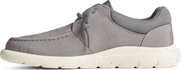 Sperry SeaCycled Captain's Moc Slip On Grey
