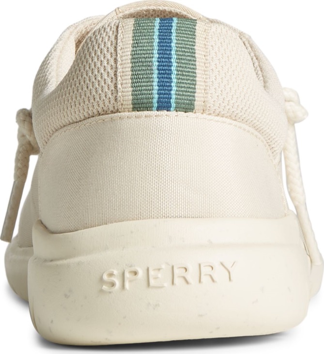 Sperry SeaCycled Captain's Moc Slip On Ivory