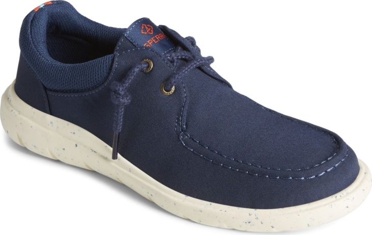 Sperry SeaCycled Captain's Moc Slip On Navy