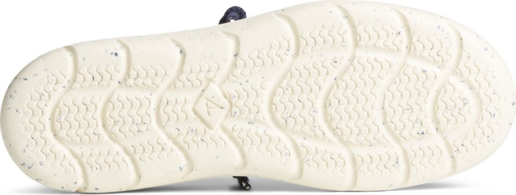 Sperry SeaCycled Captain's Moc Slip On Navy