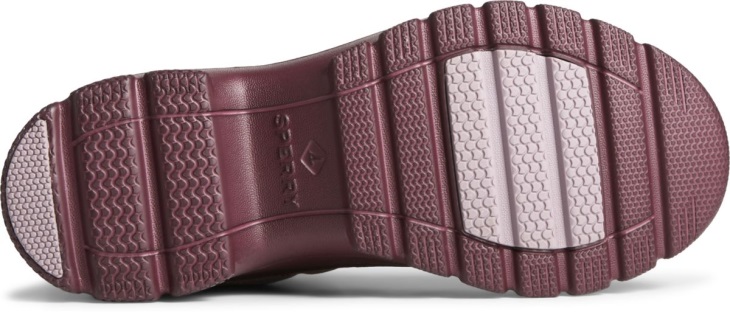 Sperry SeaCycled Duck Float Zip Up Boot Lavender