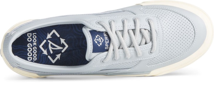 Sperry SeaCycled Soletide Leather Sneaker Quarry