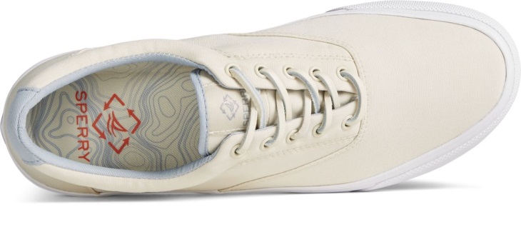 Sperry SeaCycled Striper II CVO Sneaker Ivory