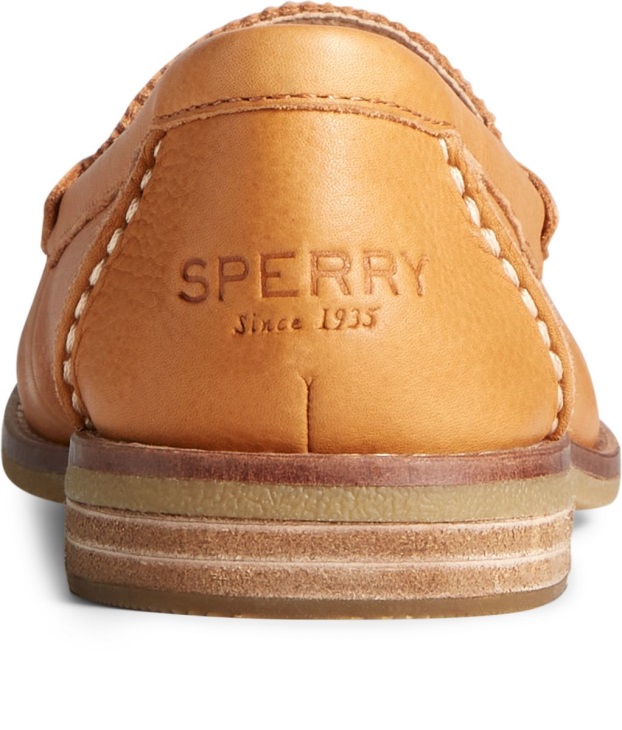 Sperry Seaport Penny Leather Loafer Tan