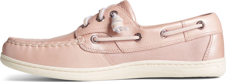 Sperry Songfish Pearlized Boat Shoe Rose