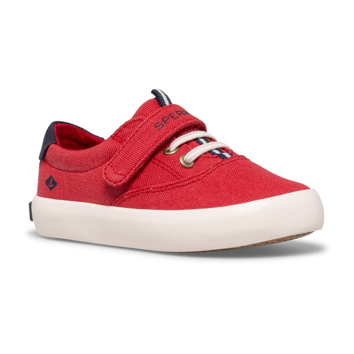 Sperry Spinnaker Washable Junior Sneaker Red