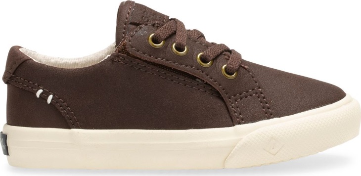 Sperry Striper II Junior Sneaker Kahlua