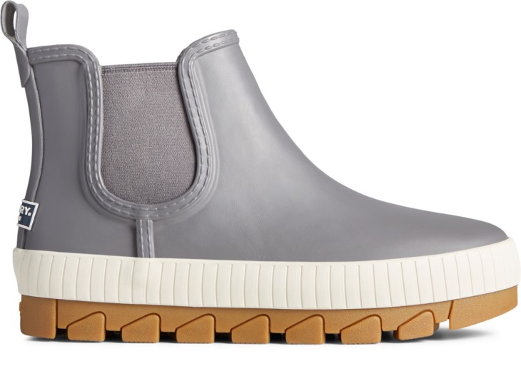 Sperry Torrent Chelsea Rain Boot Grey
