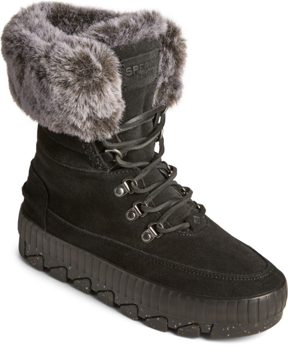 Sperry Torrent Lace Up Boot Black