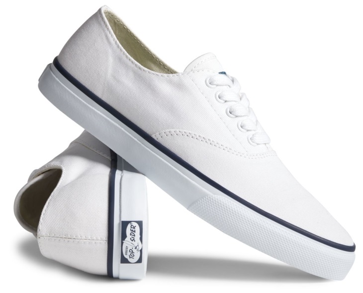 Sperry Unisex Cloud CVO Deck Sneaker White