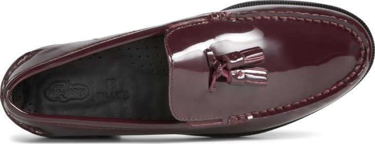 Sperry Unisex Sperry x Billy's Shinjuku Cloud Tassel Loafer Patent Red