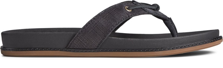 Sperry Waveside PLUSHWAVE Flip Flop Black