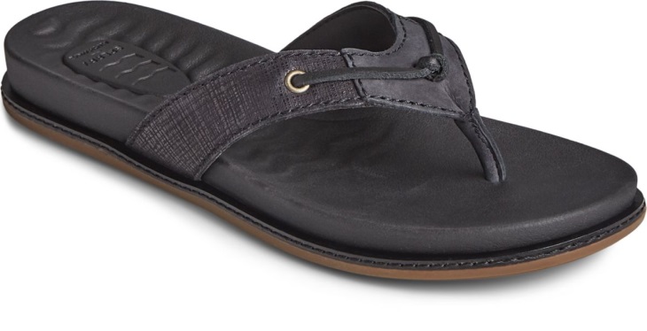 Sperry Waveside PLUSHWAVE Flip Flop Black