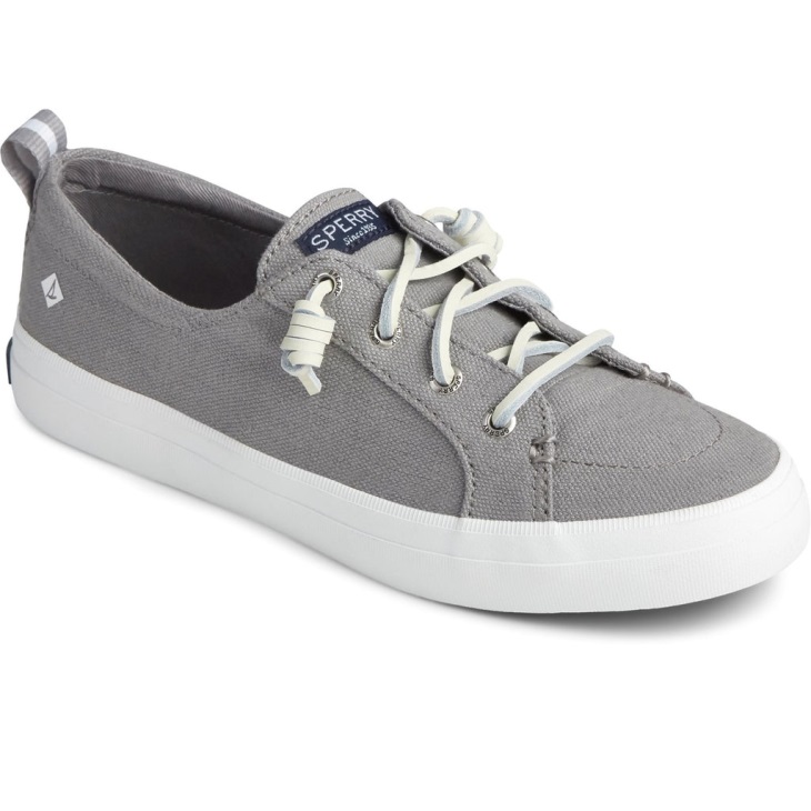 Sperry Women's Crest Vibe Linen Shoe Grey