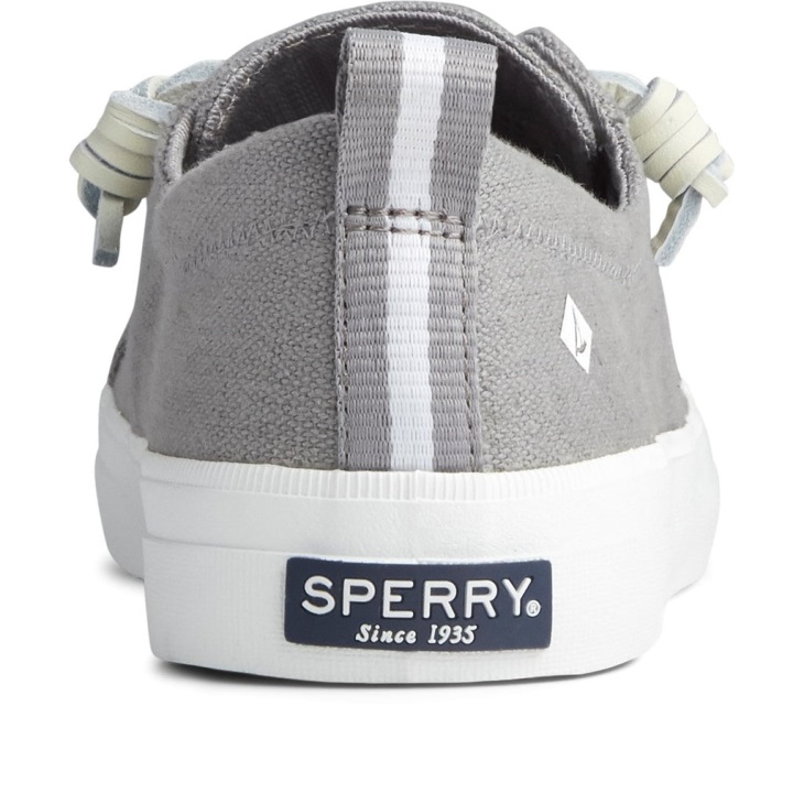 Sperry Women's Crest Vibe Linen Shoe Grey
