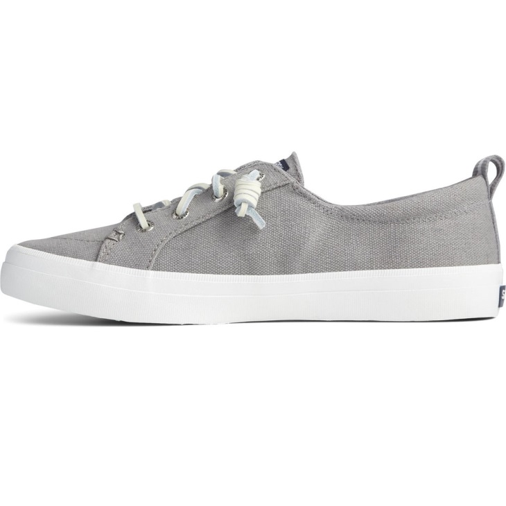 Sperry Women's Crest Vibe Linen Shoe Grey