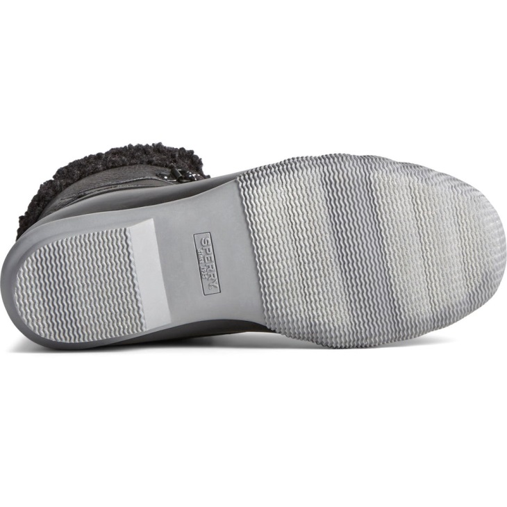 Sperry Women's Saltwater Alpine Ankle Boot Black