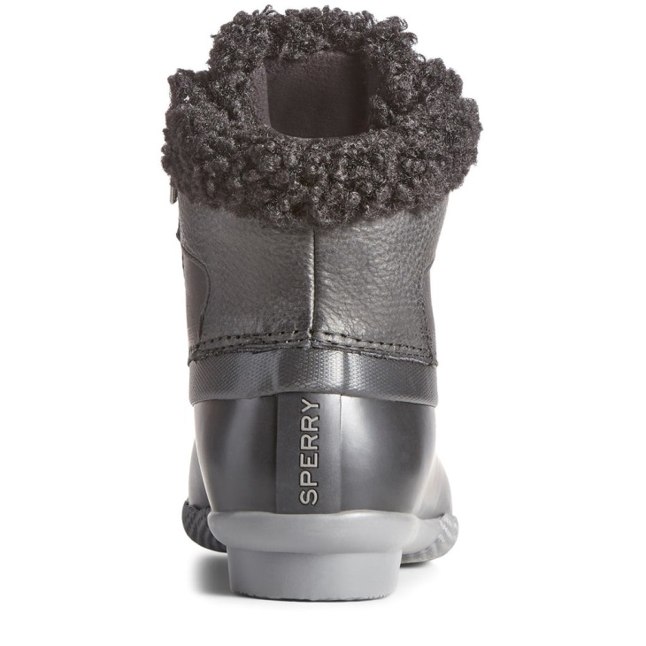 Sperry Women's Saltwater Alpine Ankle Boot Black