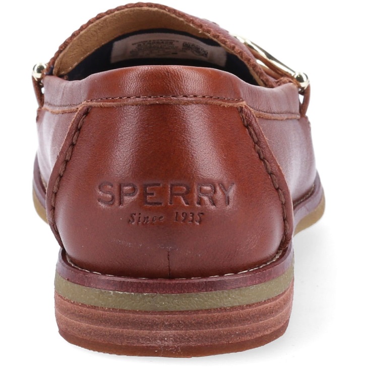 Sperry Women's Seaport Penny Plushwave Shackle Loafer Tan