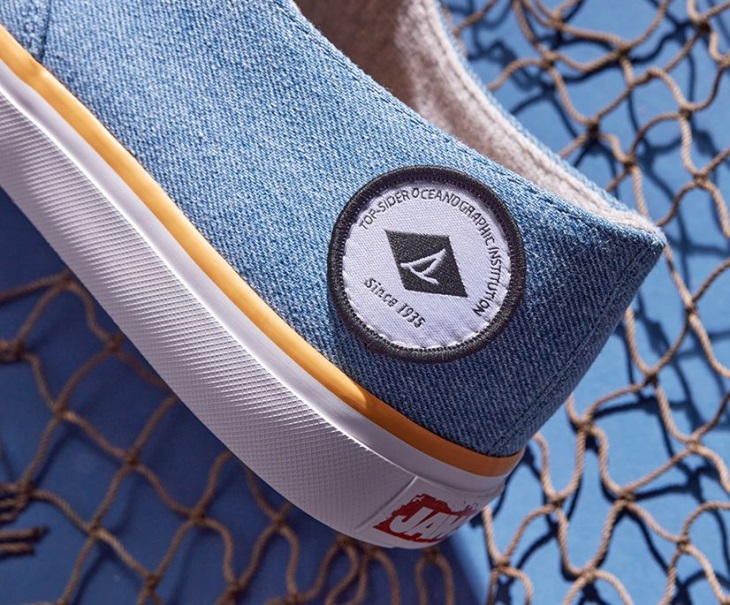 Sperry x JAWS Cloud CVO Hooper Sneaker Denim Sperry