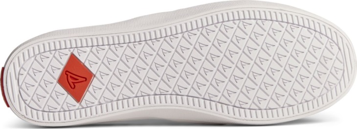 Sperry x JAWS Crest Twin Gore Stripe Slip On Sneaker Sperry Red