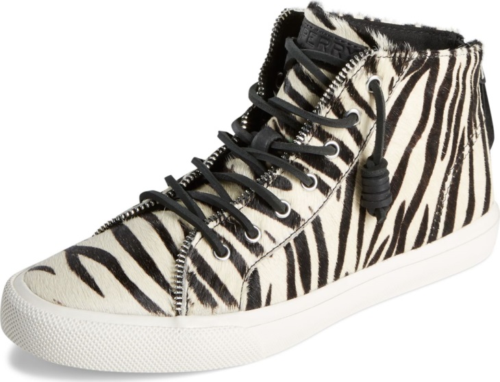 Sperry x Rebecca Minkoff High Top Sneaker Sperry Zebra