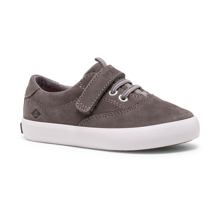 Spinnaker Washable Junior Sneaker Grey Sperry