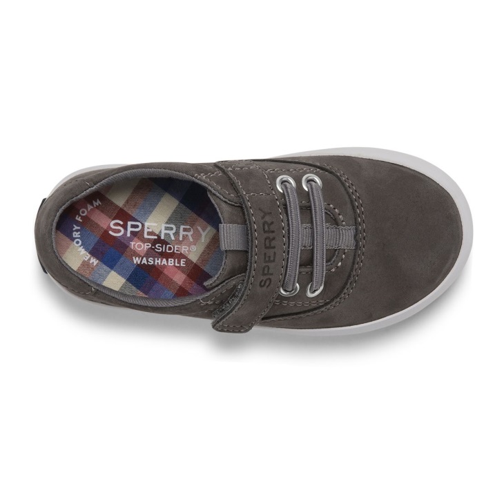 Spinnaker Washable Junior Sneaker Grey Sperry