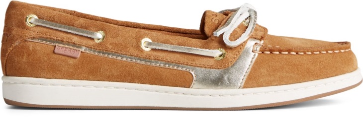 Starfish Cheetah Boat Shoe Tan Sperry