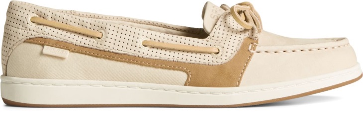 Starfish Pin Perforated Boat Shoe Sperry Tan