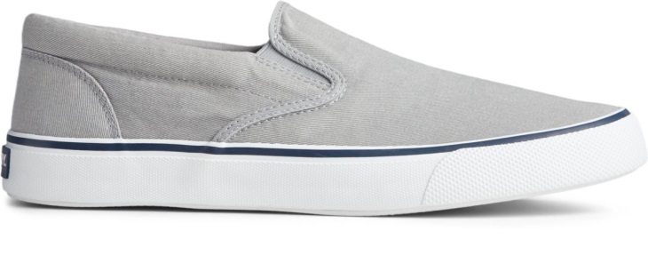 Striper II Slip On Sneaker Sperry Grey