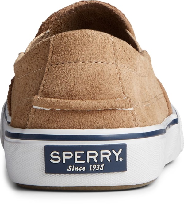Striper II Twin Gore Perforated Slip On Sneaker Sperry Taupe