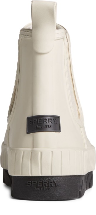 Torrent Chelsea Matte Rubber Rain Boot White Sperry