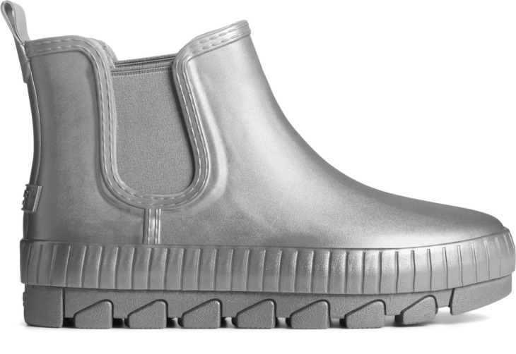 Torrent Chelsea Pearlized Rubber Rain Boot Sperry Grey