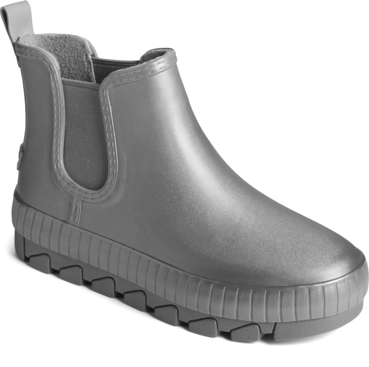 Torrent Chelsea Pearlized Rubber Rain Boot Sperry Grey