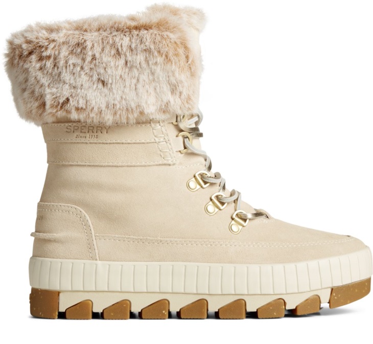 Torrent Lace Up Boot Ivory Sperry