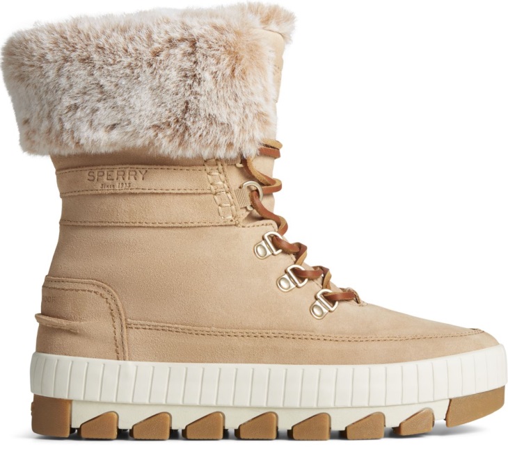 Torrent Lace Up Boot Sperry Tan