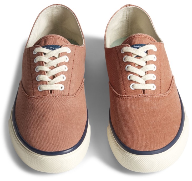 Unisex Cloud CVO Deck Sneaker Washed Red Sperry